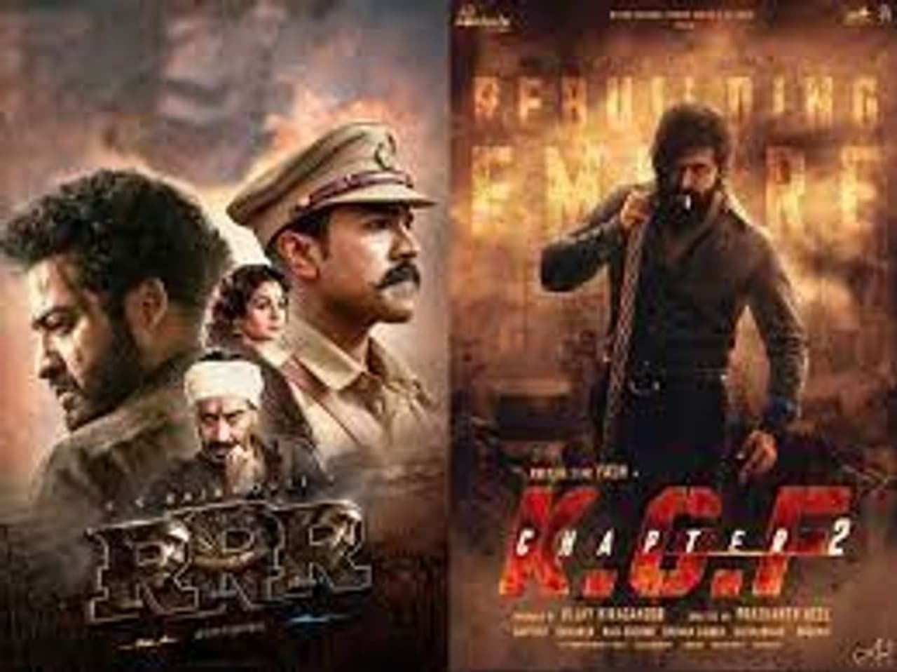 RRR Movie KGF Chapter 2 RRR Movie KGF Chapter 2