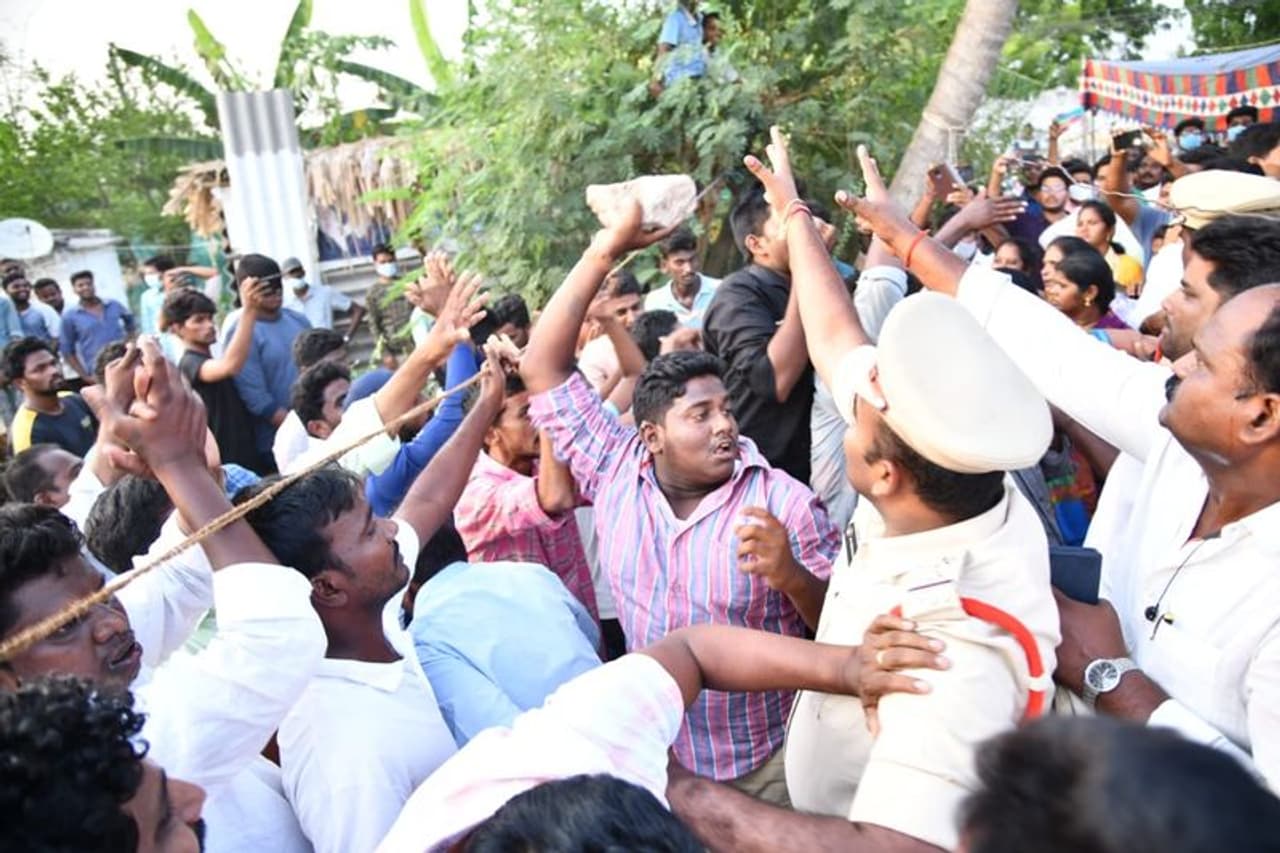 tension situation in tummapudi tension situation in tummapudi