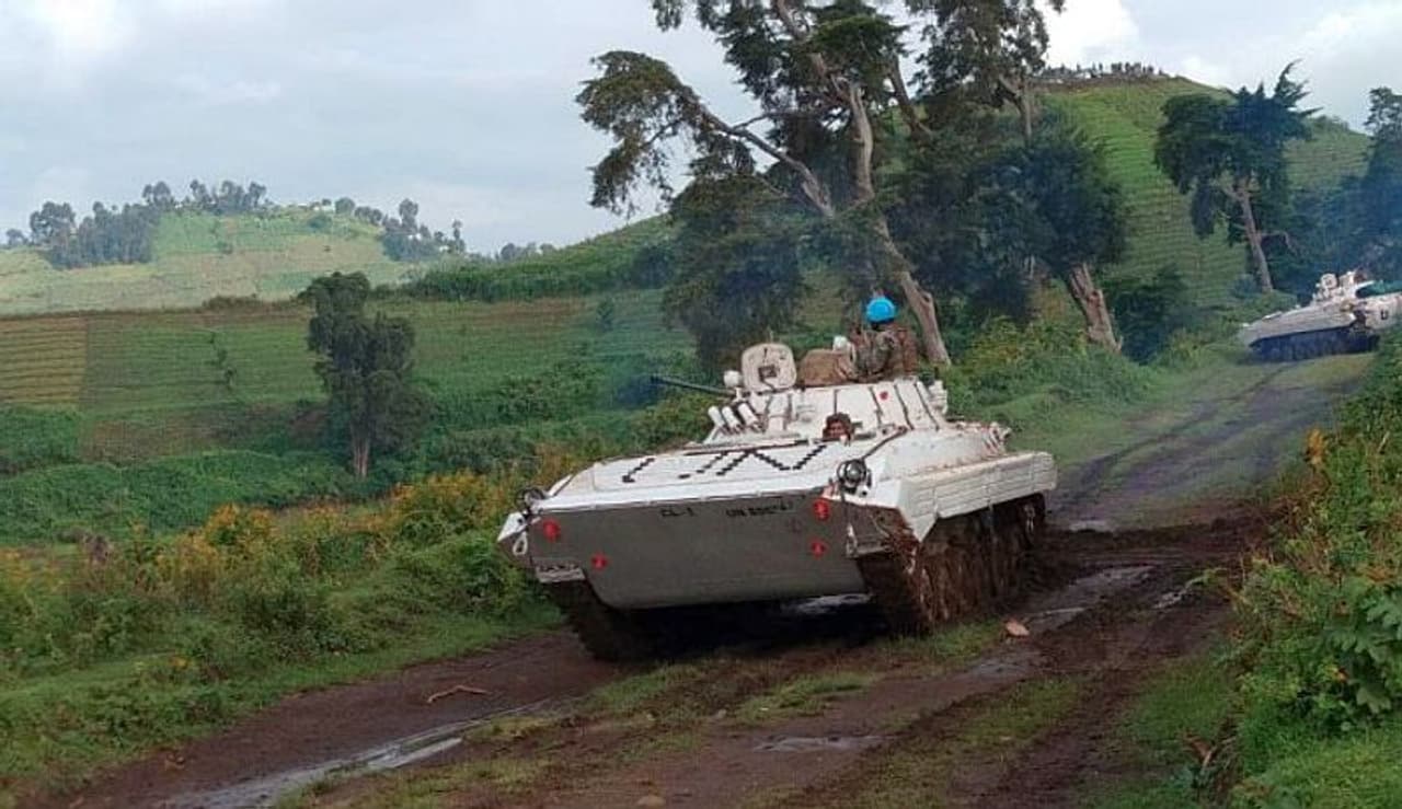 <I>Image: Indian peacekeepers maintain vigil at an outpost in Congo.</I> <I>Image: Indian peacekeepers maintain vigil at an outpost in Congo.</I>