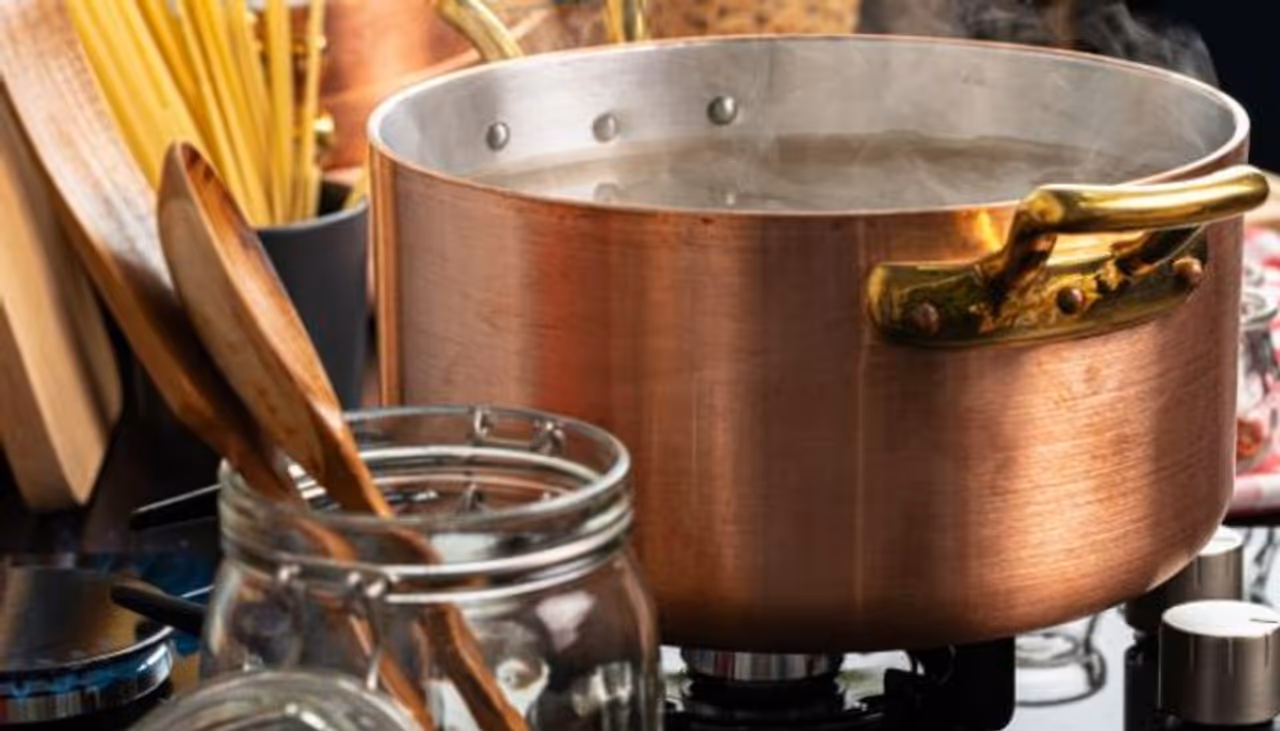 Copper Vessel Cleaning Copper Vessel Cleaning