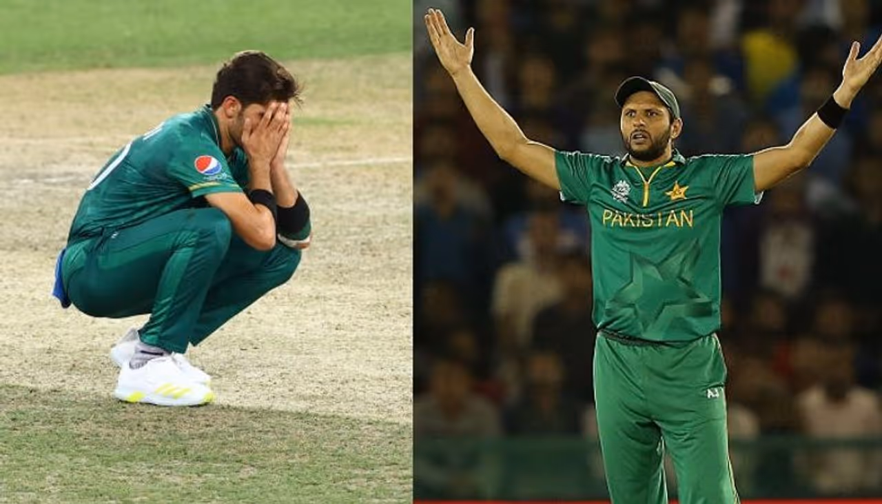 Shaheen Afridi Shahid Afridi Shaheen Afridi Shahid Afridi