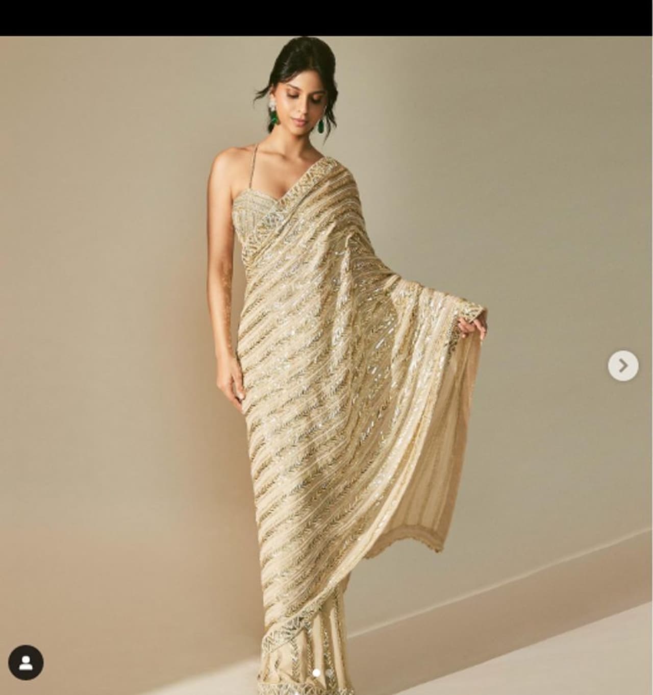 Shahrukh Khan commented on daughter Suhana saree have you worn it yourself