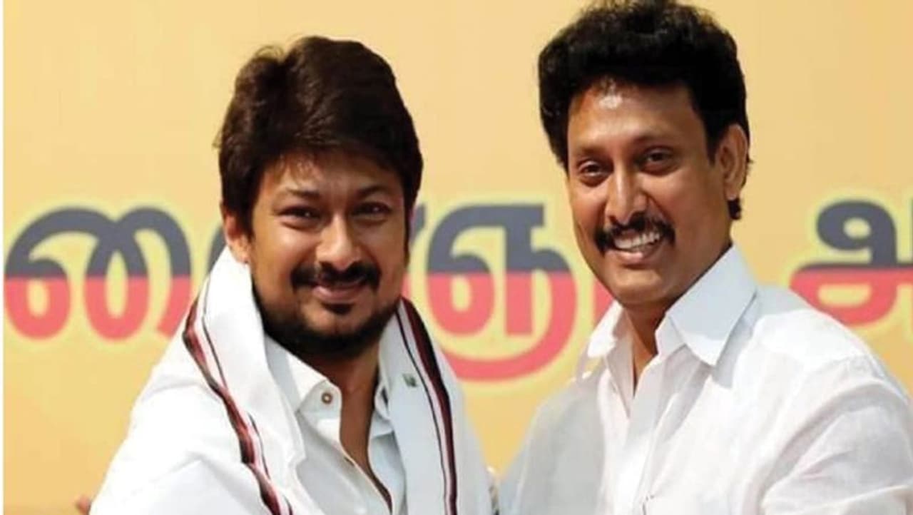Udhayanidhi Stalin, anbil mahesh Udhayanidhi Stalin, anbil mahesh