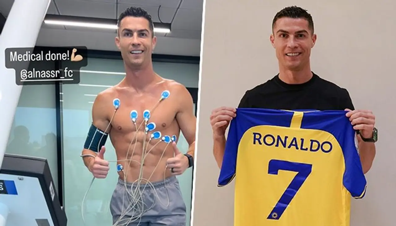 Image Credit: Cristiano Ronaldo Instagram (L); Getty Images (R) Image Credit: Cristiano Ronaldo Instagram (L); Getty Images (R)