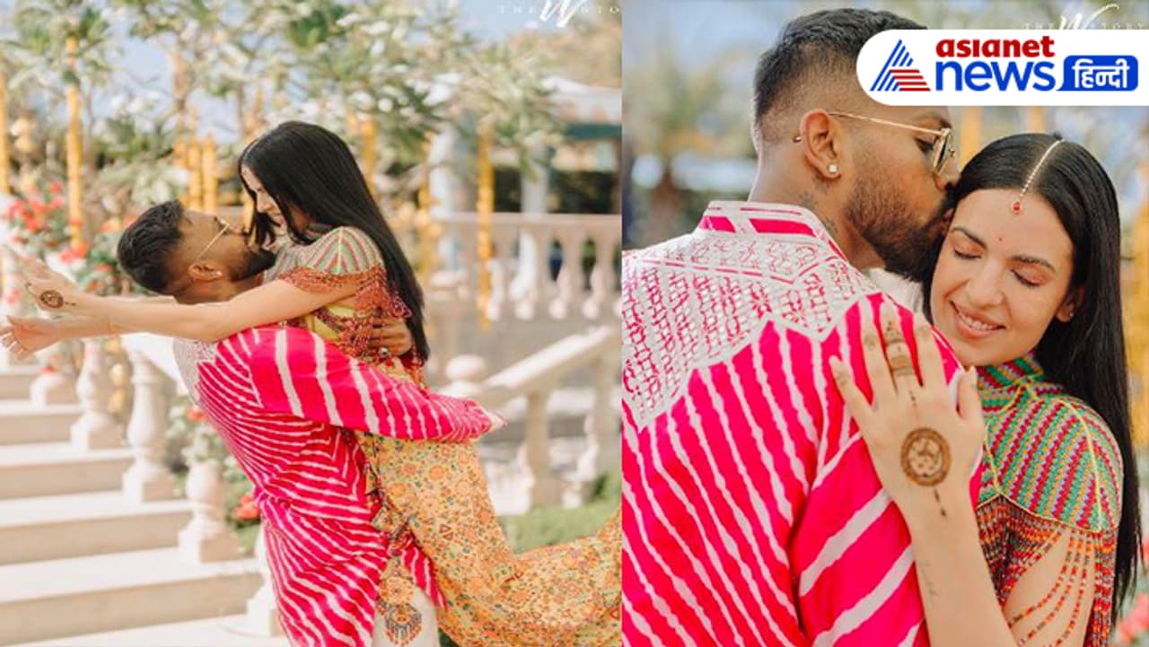 Hardik Pandya, Natasa Stankovic की रोमांटिक कैमेस्ट्री
