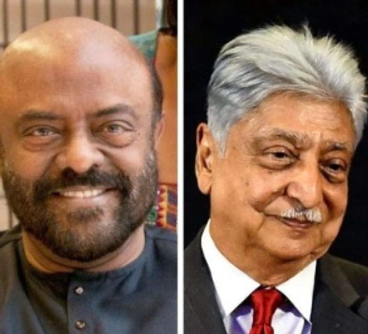 ஷிவ் நாடார், அசிம் பிரேம்ஜி