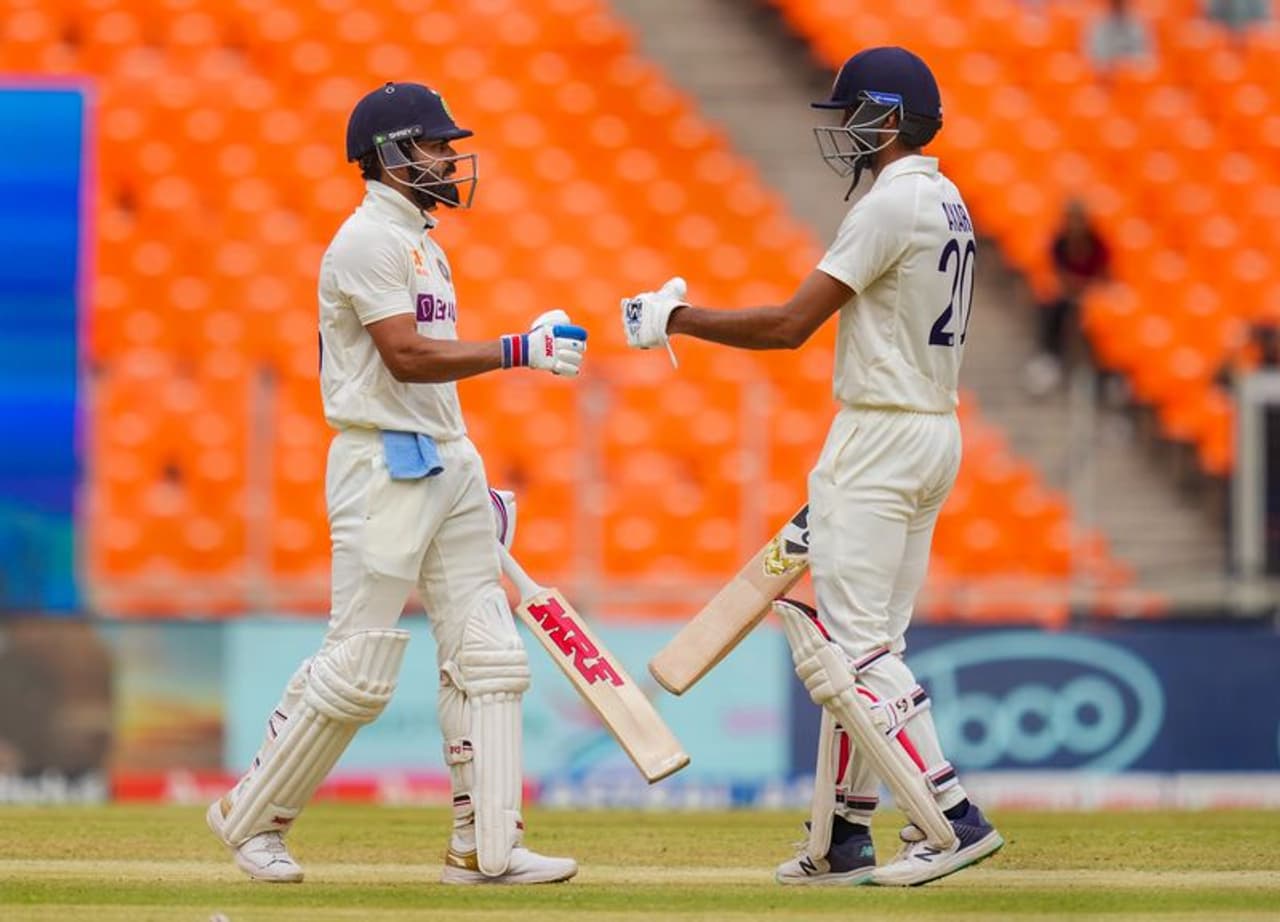 Virat Kohli and Sachin Tendulkar
