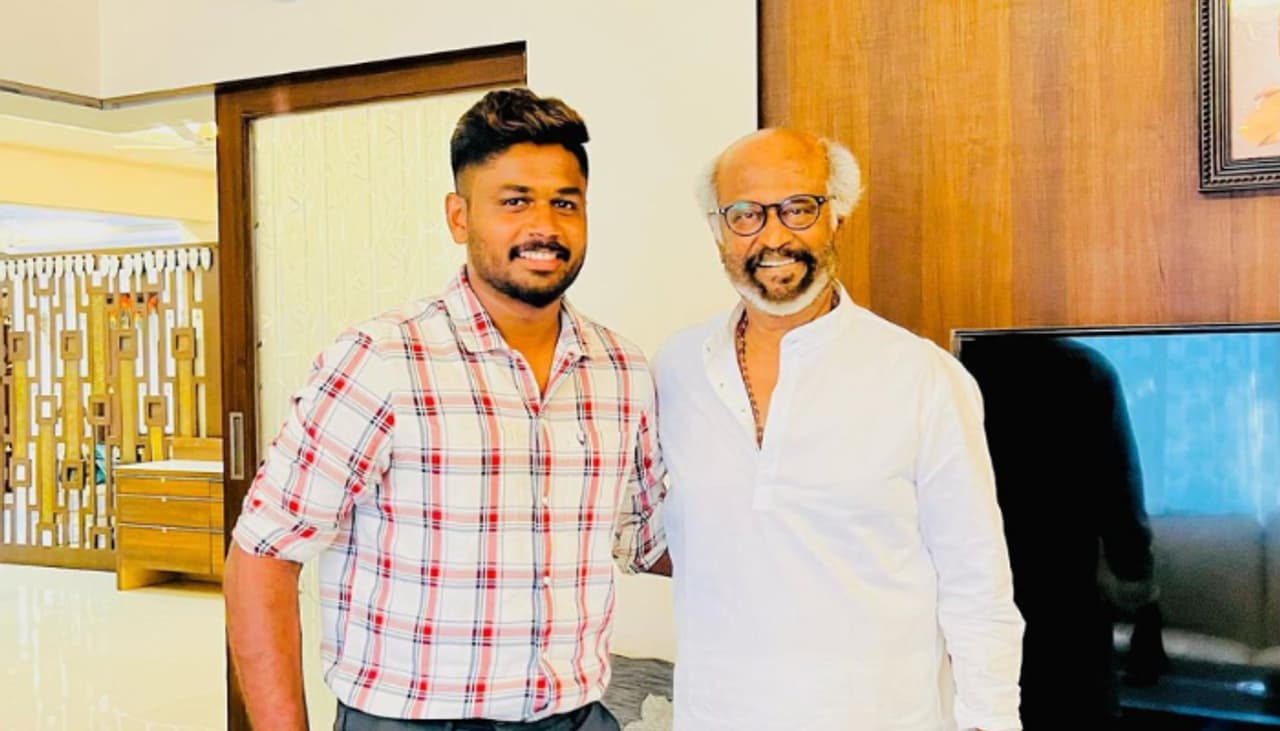 ৭ বছর বয়স থেকেই রজনীকান্তের সঙ্গে দেখা করার ইচ্ছা ছিল, সঞ্জু স্যামসনের সেই ইচ্ছা পূর্ণ হল ৭ বছর বয়স থেকেই রজনীকান্তের সঙ্গে দেখা করার ইচ্ছা ছিল, সঞ্জু স্যামসনের সেই ইচ্ছা পূর্ণ হল