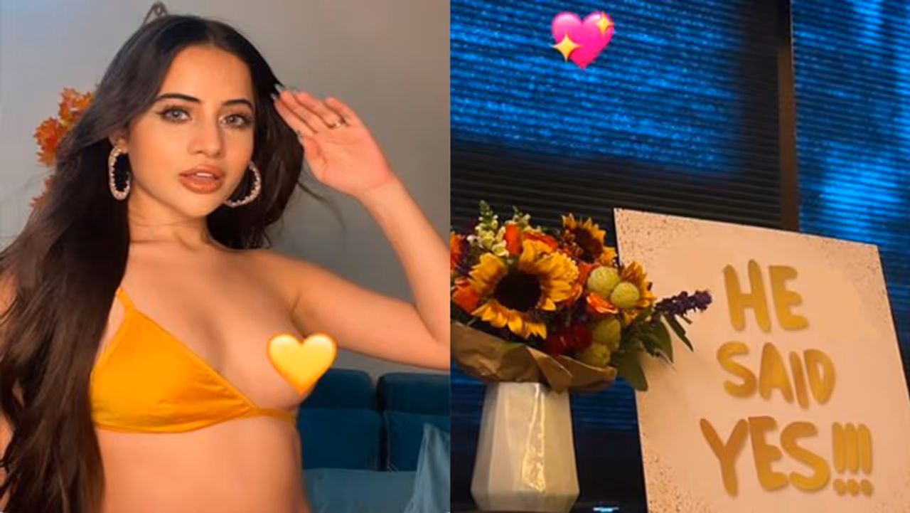 उर्फी जावेद ने शेयर किया He Said Yes. उर्फी जावेद ने शेयर किया He Said Yes.