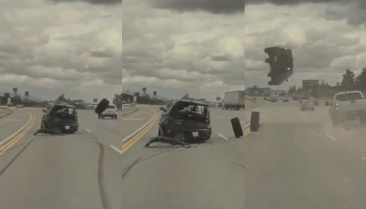 Car Tire Burst Car Tire Burst