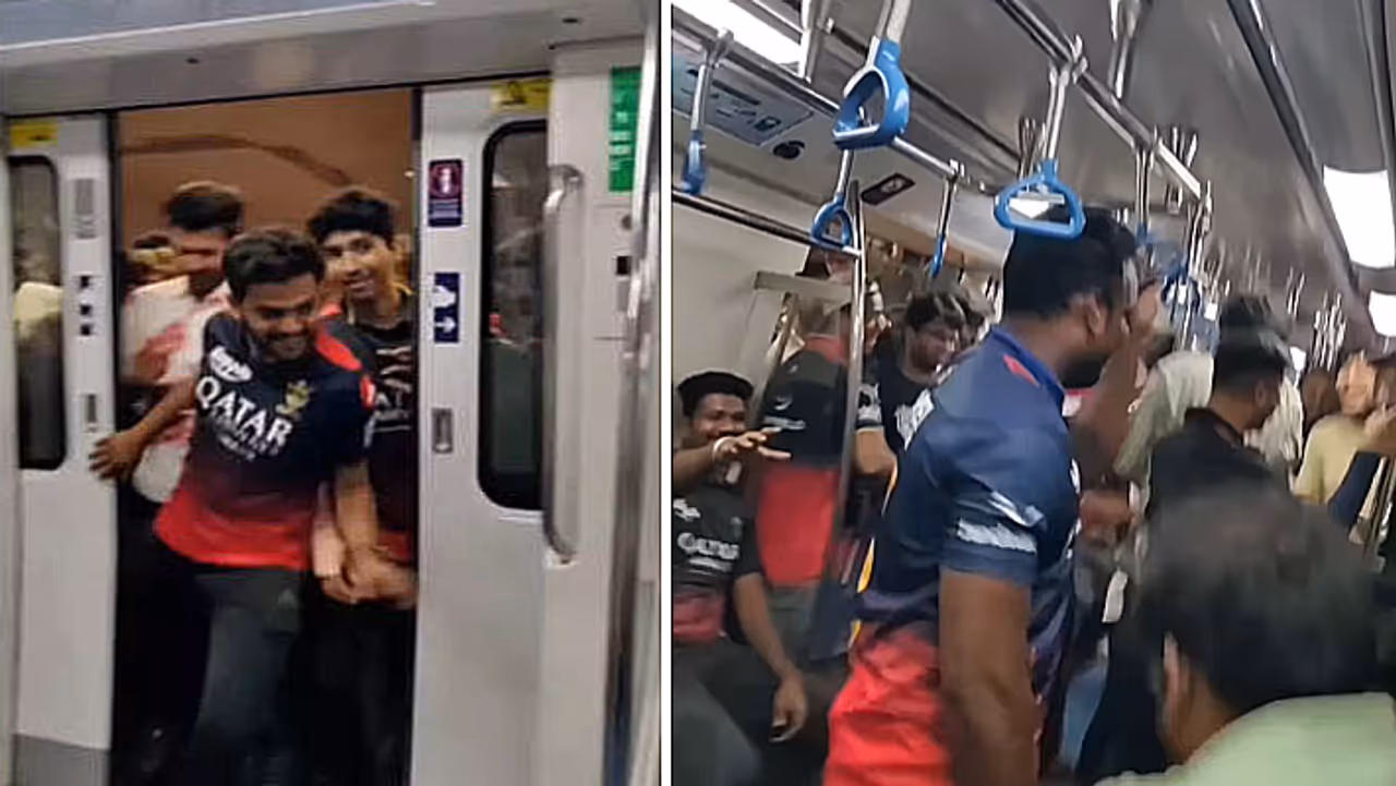 ಆರ್ಸಿಬಿ ಅಭಿಮಾನಿಗಳಿಗೆ ಉಚಿತ ಮೆಟ್ರೋ ಪ್ರಯಾಣ ಆರ್ಸಿಬಿ ಅಭಿಮಾನಿಗಳಿಗೆ ಉಚಿತ ಮೆಟ್ರೋ ಪ್ರಯಾಣ