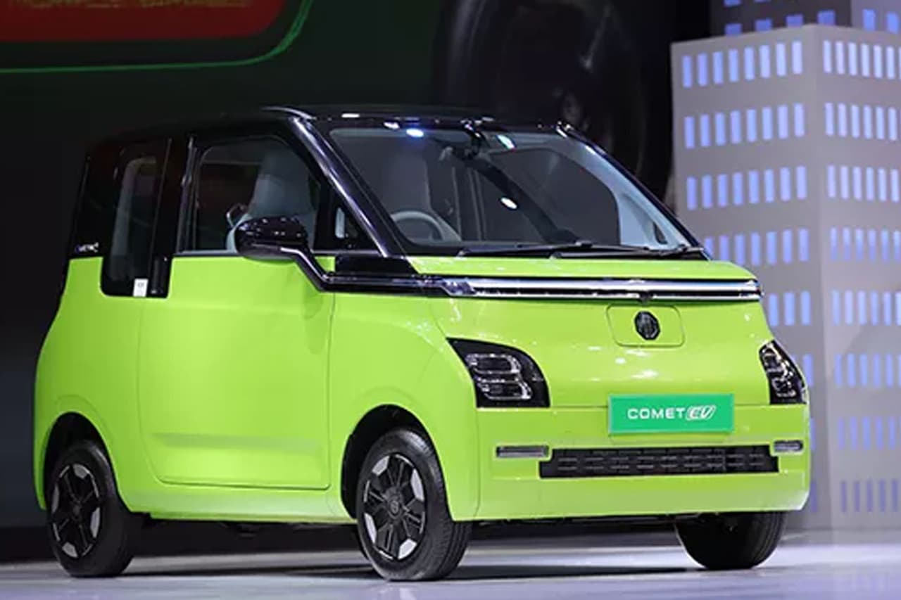 MG Comet EV की डिजाइन MG Comet EV की डिजाइन