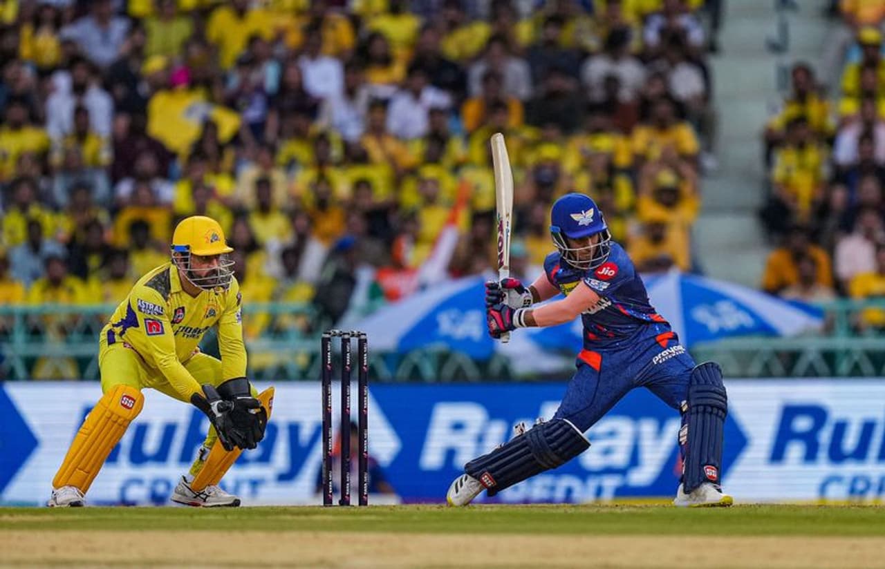 சென்னை சூப்பர் கிங்ஸ் லக்னோ சூப்பர் ஜெயிண்ட்ஸ் சென்னை சூப்பர் கிங்ஸ் லக்னோ சூப்பர் ஜெயிண்ட்ஸ்