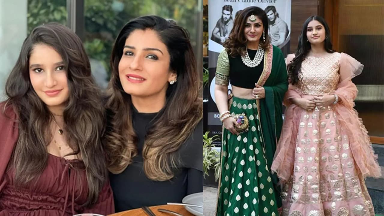 रवीना टंडन और राशा