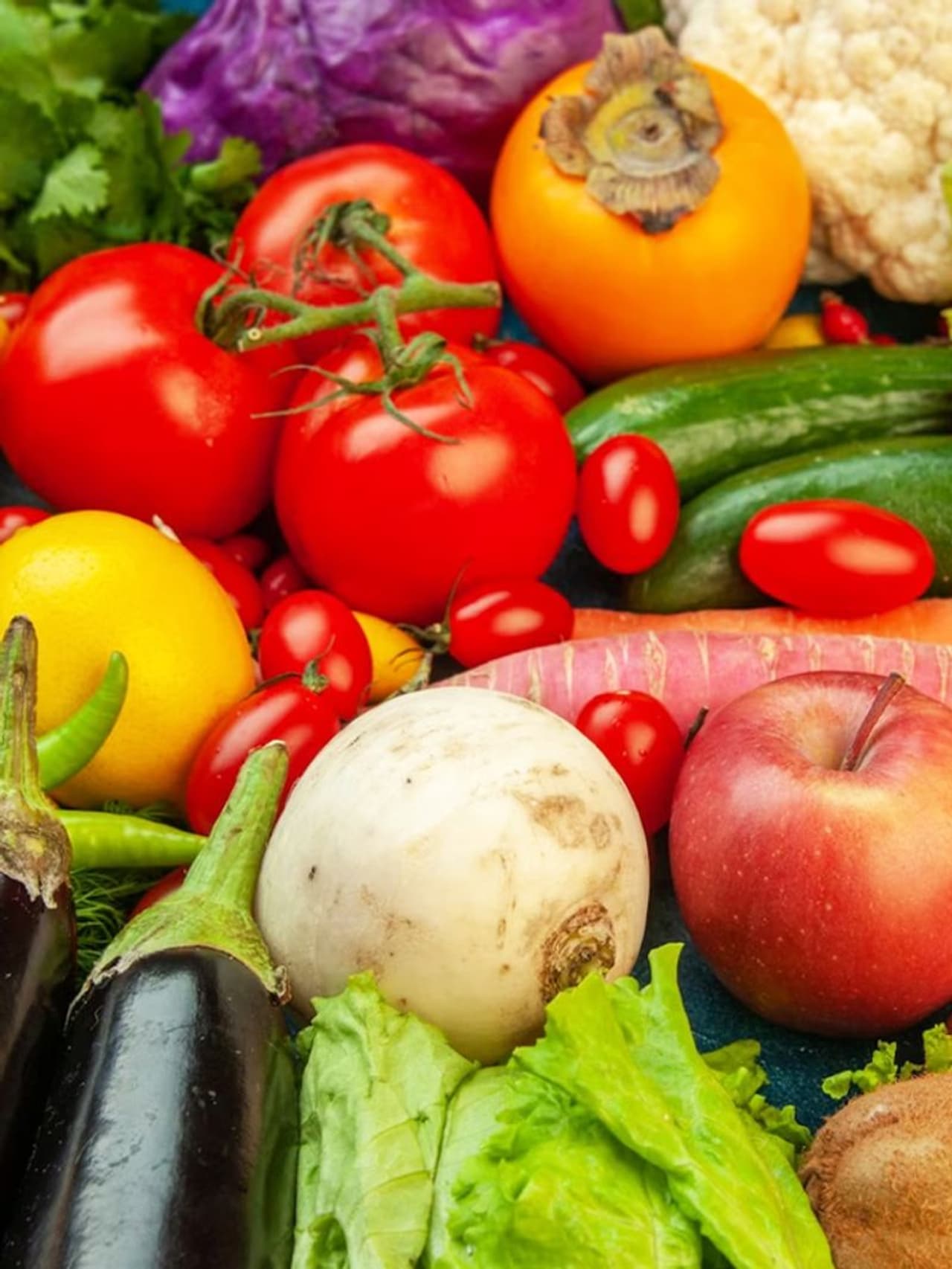 Fruits and vegetables