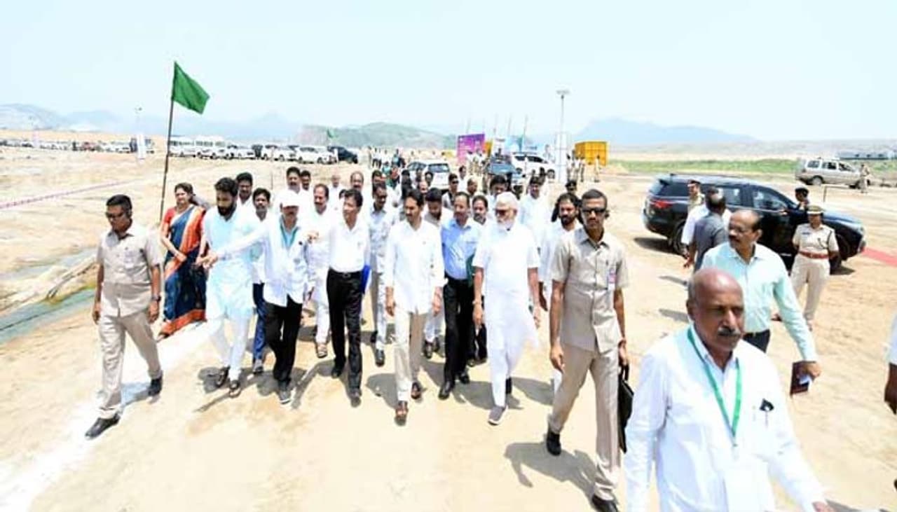 AP CM YS Jagan Reviews On Polavaram Project Works lns AP CM YS Jagan Reviews On Polavaram Project Works lns