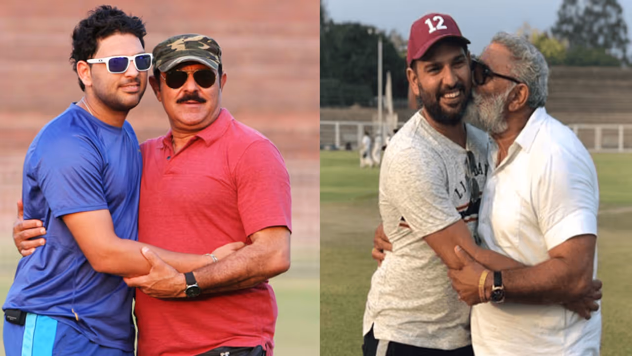 Yuvraj Singh and Yograj Singh Yuvraj Singh and Yograj Singh