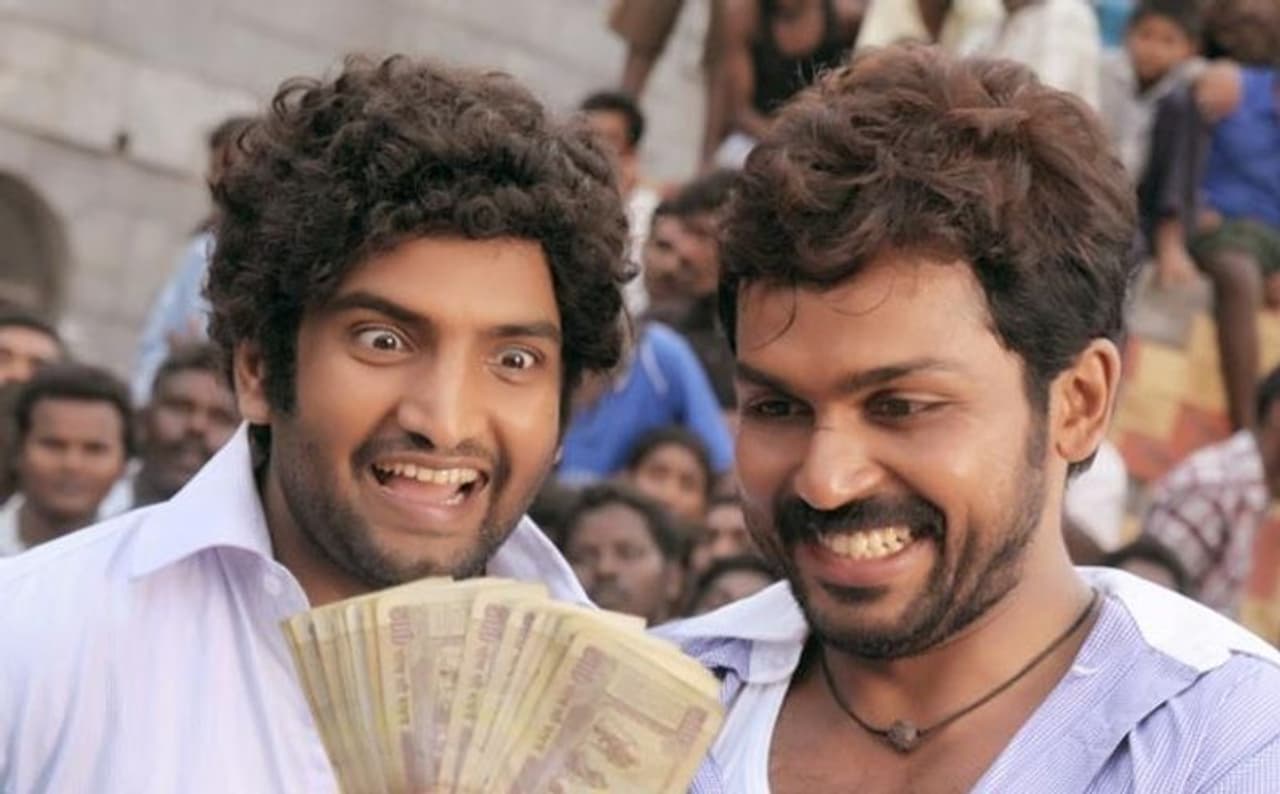 karthi, santhanam