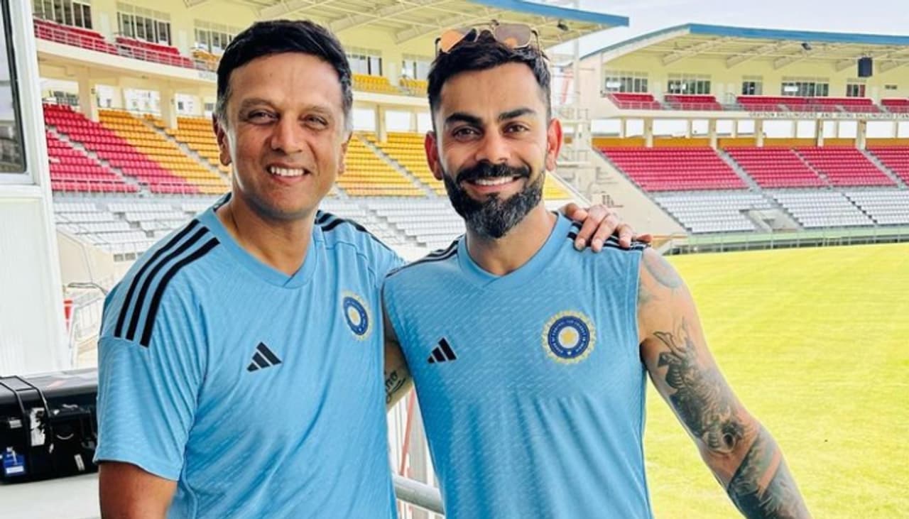 Virat Kohli Rahul Dravid Virat Kohli Rahul Dravid
