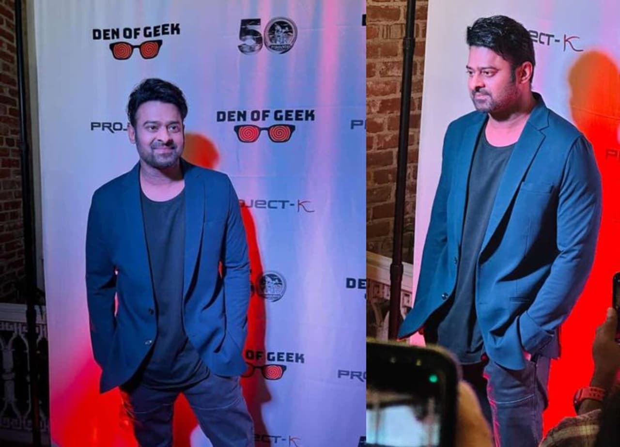 Prabhas at San Diego comic con