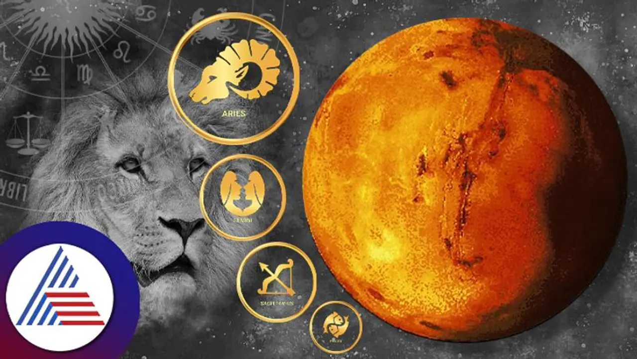 Mars with Astro Signs 01