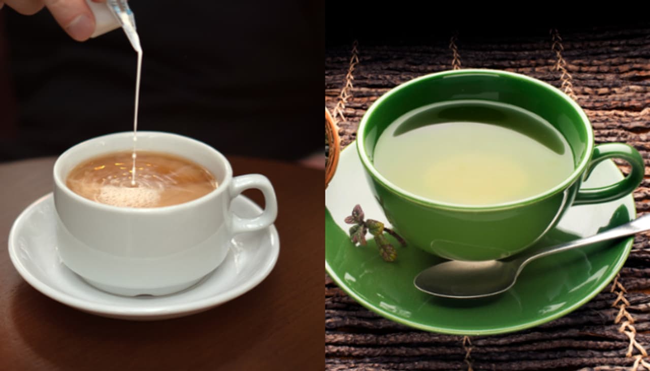 Milk and Green Tea Milk and Green Tea