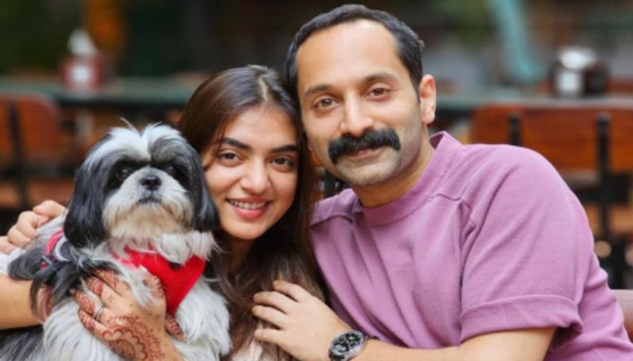 Nazriya Nazim and Fahadh Fassil Nazriya Nazim and Fahadh Fassil