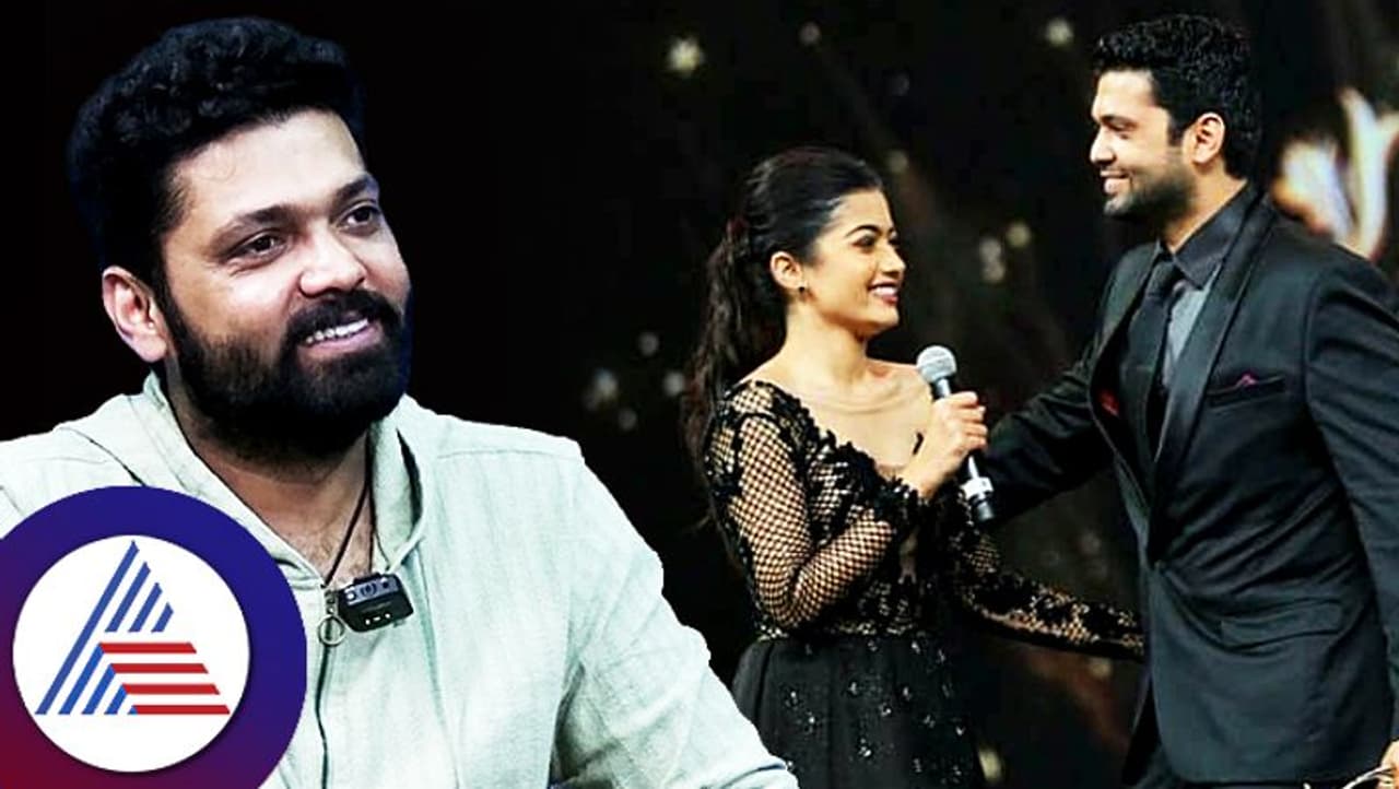 Rakshit Shetty and Rashmika Mandanna Rakshit Shetty and Rashmika Mandanna