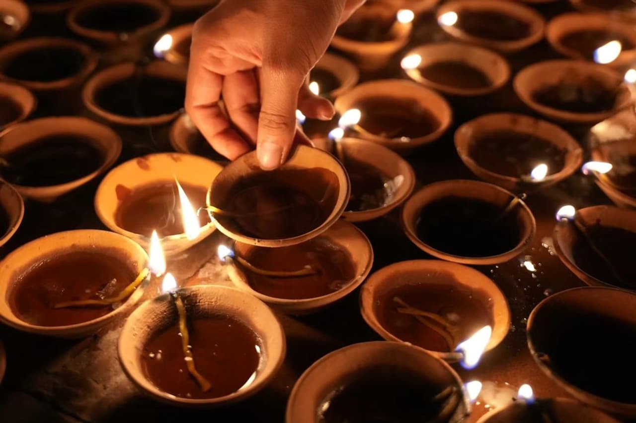 एक साथ जले 22 लाख 23 हजार दीये