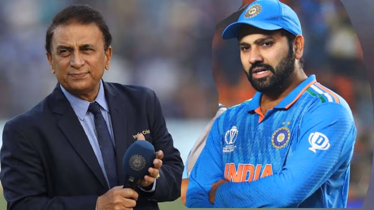 Rohit Sharma, Sunil Gavaskar Rohit Sharma, Sunil Gavaskar