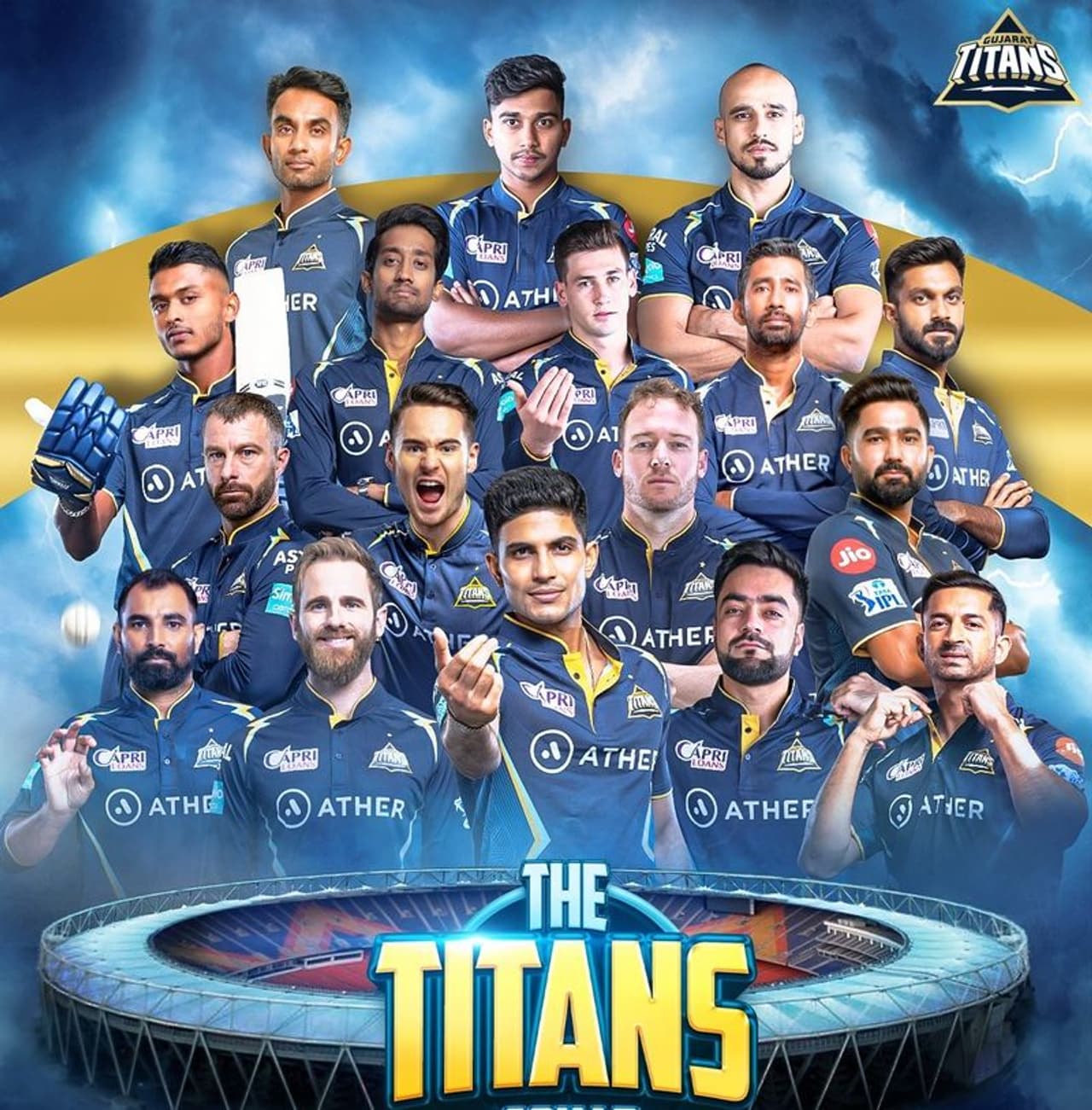 1. ಗುಜರಾತ್ ಟೈಟಾನ್ಸ್: 38.15 ಕೋಟಿ ರುಪಾಯಿ 1. ಗುಜರಾತ್ ಟೈಟಾನ್ಸ್: 38.15 ಕೋಟಿ ರುಪಾಯಿ