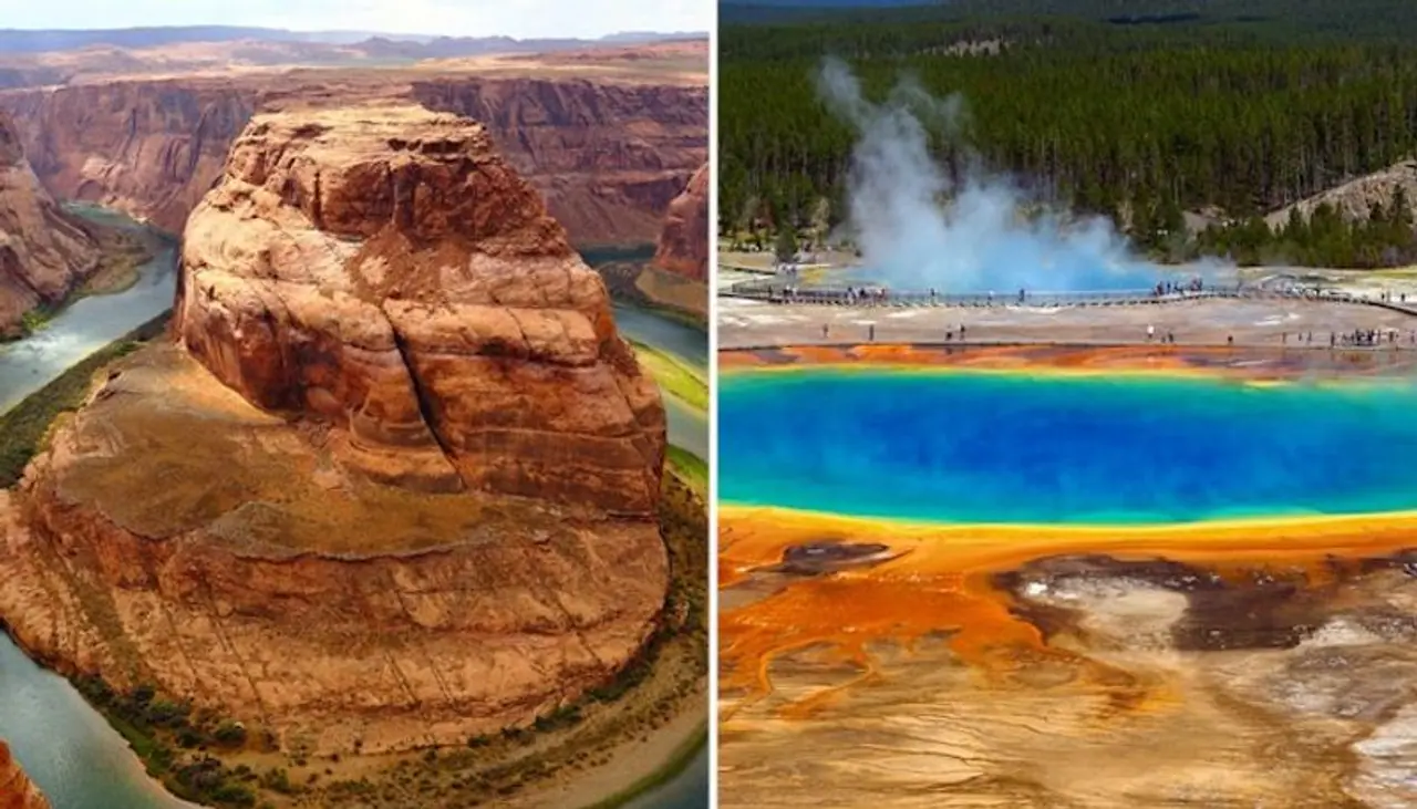 Grand Canyon to Yellowstone: 7 natural wonders of USA Grand Canyon to Yellowstone: 7 natural wonders of USA