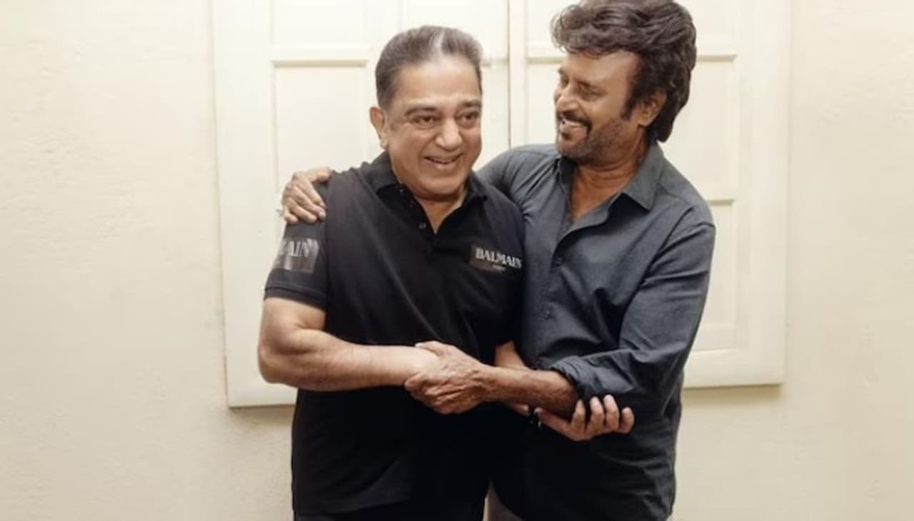Rajinikanth and kamal Rajinikanth and kamal