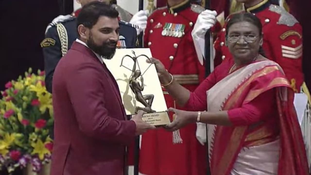 Mohammed Shami Arjuna Awards 2023 Mohammed Shami Arjuna Awards 2023