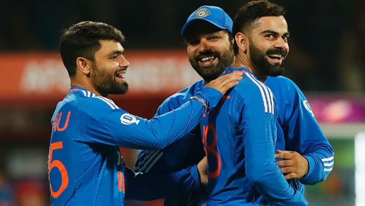 Rohit Sharma, Virat Kohli, Rinku Singh Rohit Sharma, Virat Kohli, Rinku Singh