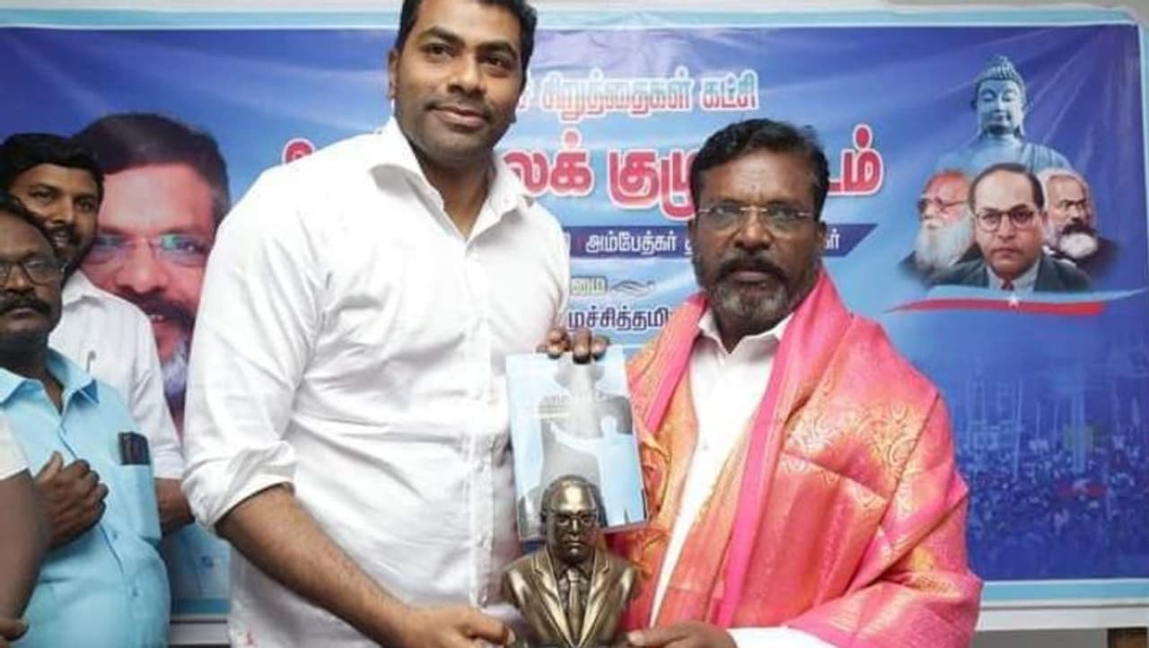 லாட்டரி அதிபர் மார்ட்டினின் மருமகன் ஆதவ் அர்ஜுனா