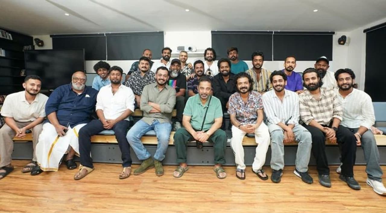 kamalhaasan Meet Manjummel Boys kamalhaasan Meet Manjummel Boys