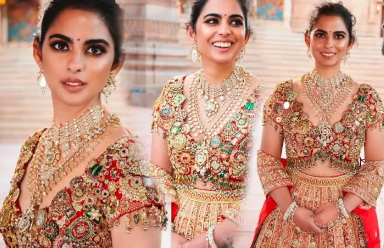 isha ambani look isha ambani look