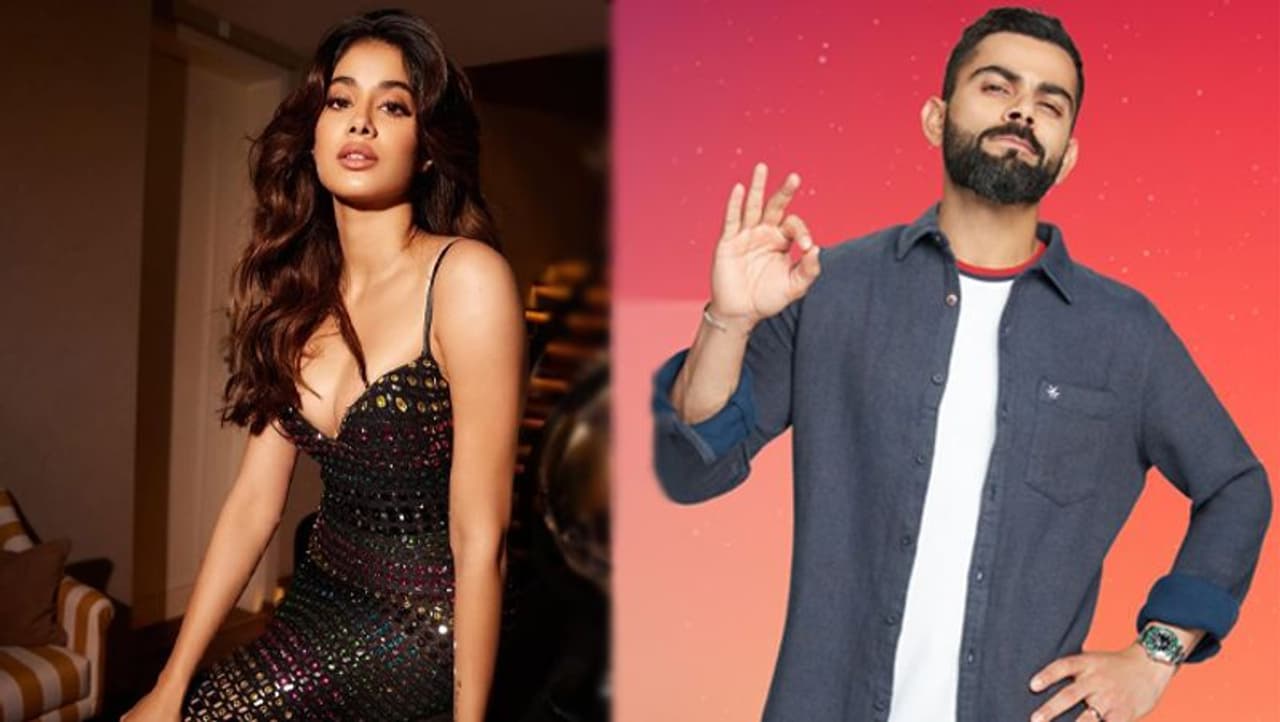 Janhvi Kapoor, Virat Kohli,