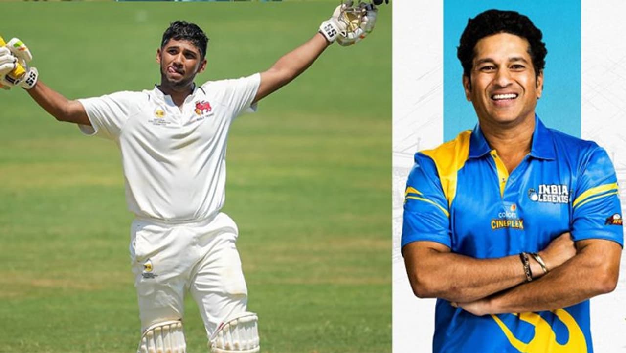 Sachin Tendulkar, Musheer Khan, Ranji Trophy Sachin Tendulkar, Musheer Khan, Ranji Trophy