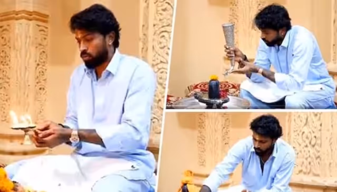 ভারতের অন্যতম জ্যোতির্লিঙ্গ সোমনাথ মন্দিরে পুজো দিলেন হার্দিক পান্ডিয়া ভারতের অন্যতম জ্যোতির্লিঙ্গ সোমনাথ মন্দিরে পুজো দিলেন হার্দিক পান্ডিয়া