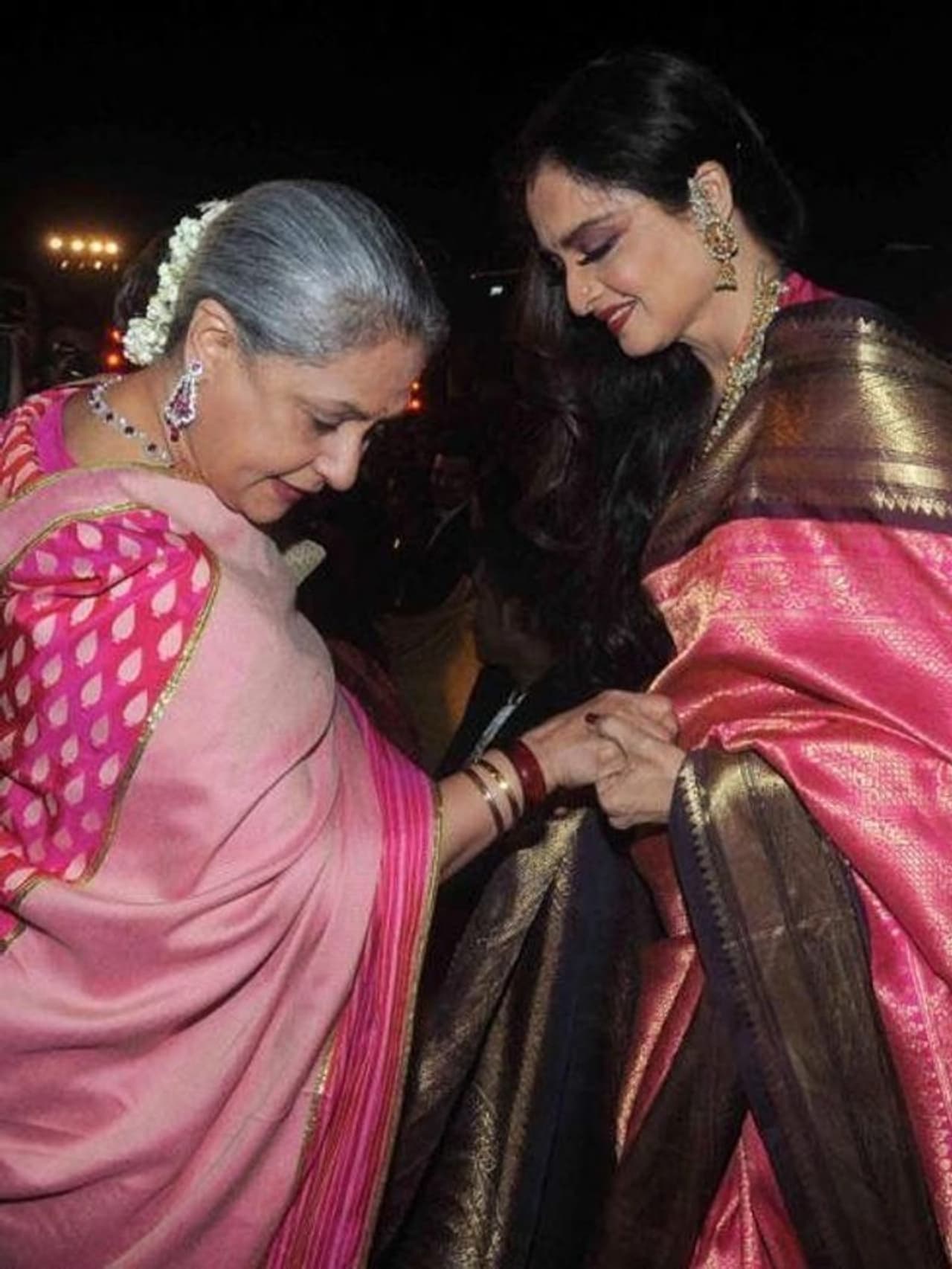 Jaya bachchan and Rekha