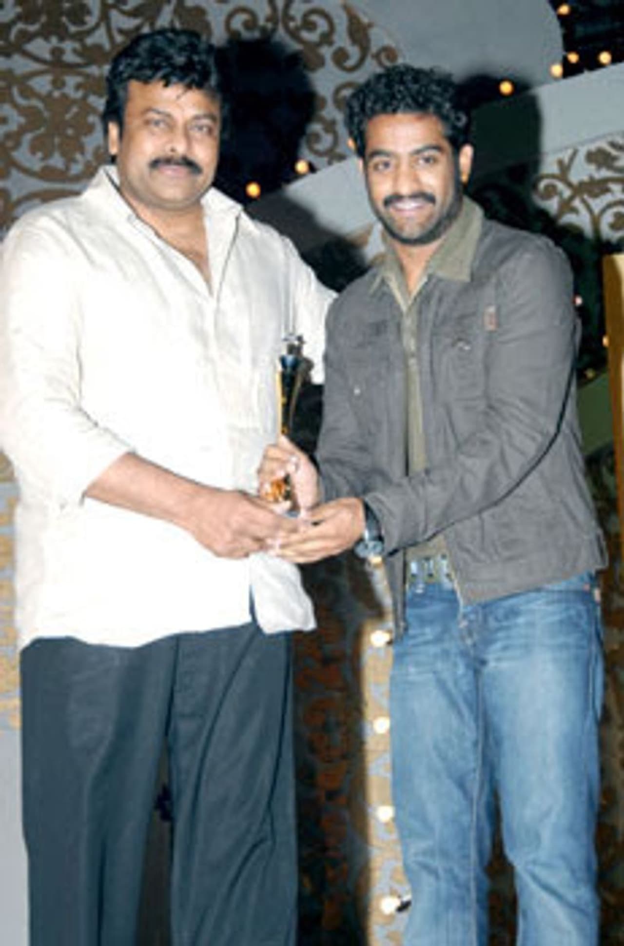 NTR and Chiranjeevi NTR and Chiranjeevi