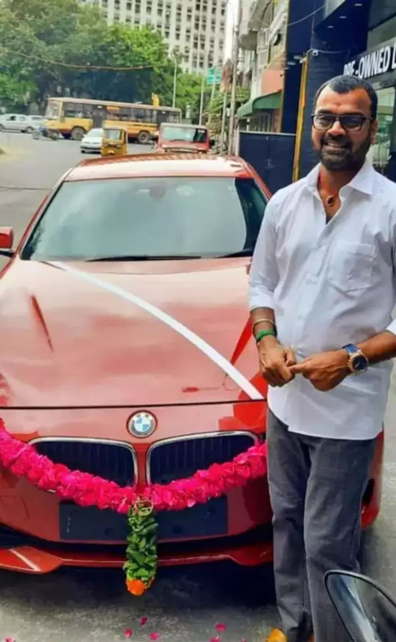 Thaadi Balaji car Thaadi Balaji car