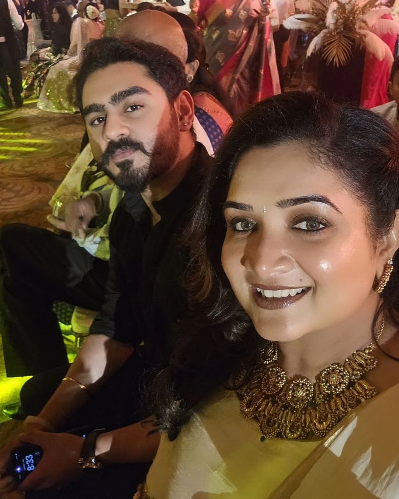 anitha vijayakumar at varalaxmi sangeeth function