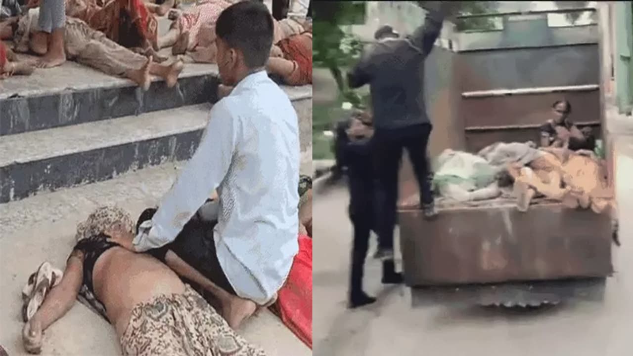 किसी ने ढोई अपनों की लाश तो कोई सांसें लौटाने के लिए देता रहा CPR किसी ने ढोई अपनों की लाश तो कोई सांसें लौटाने के लिए देता रहा CPR