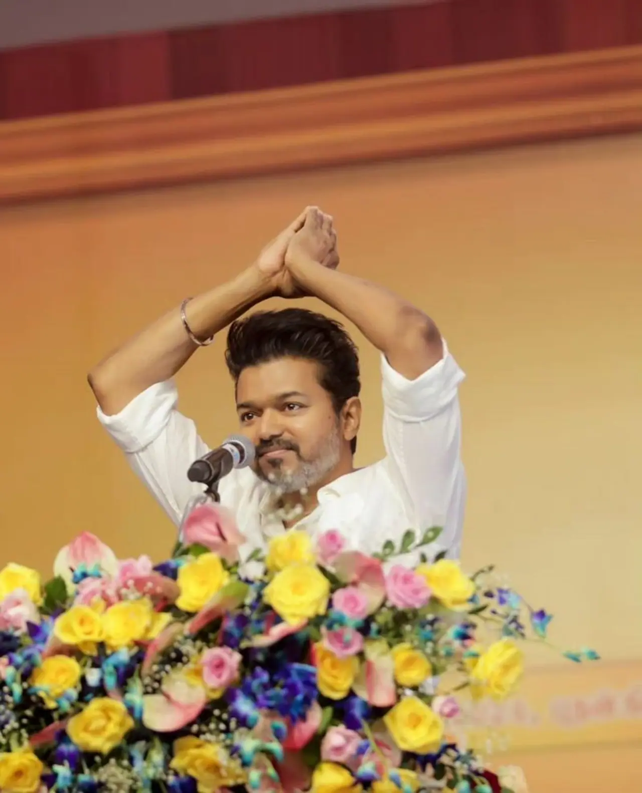 TVK party flag anthem