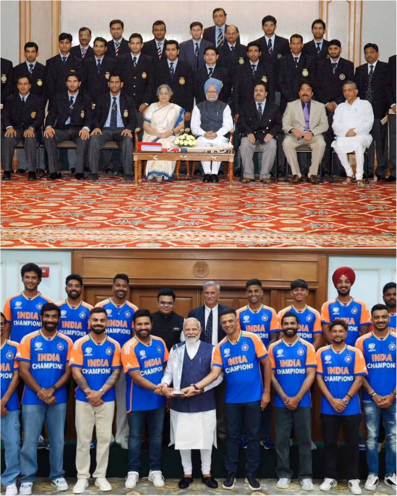 T20 World Cup Winning Team Meet PM Modi