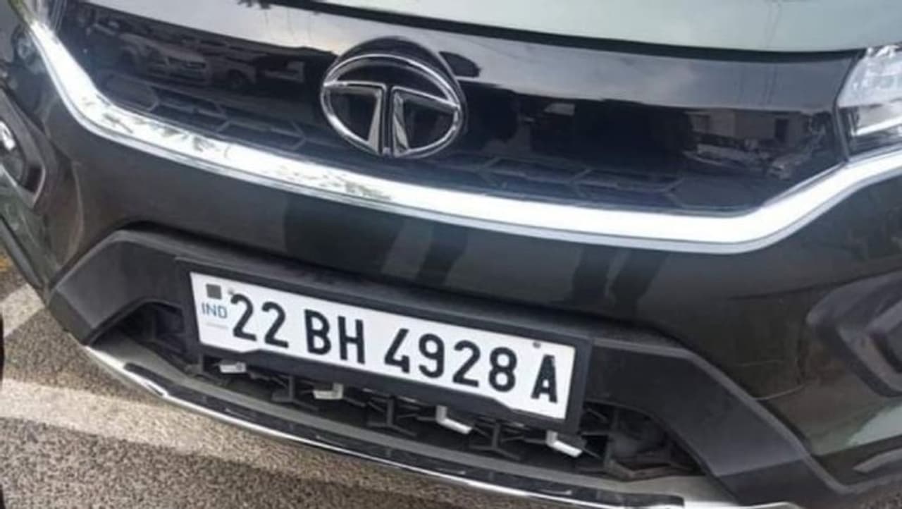 BH Number Plate