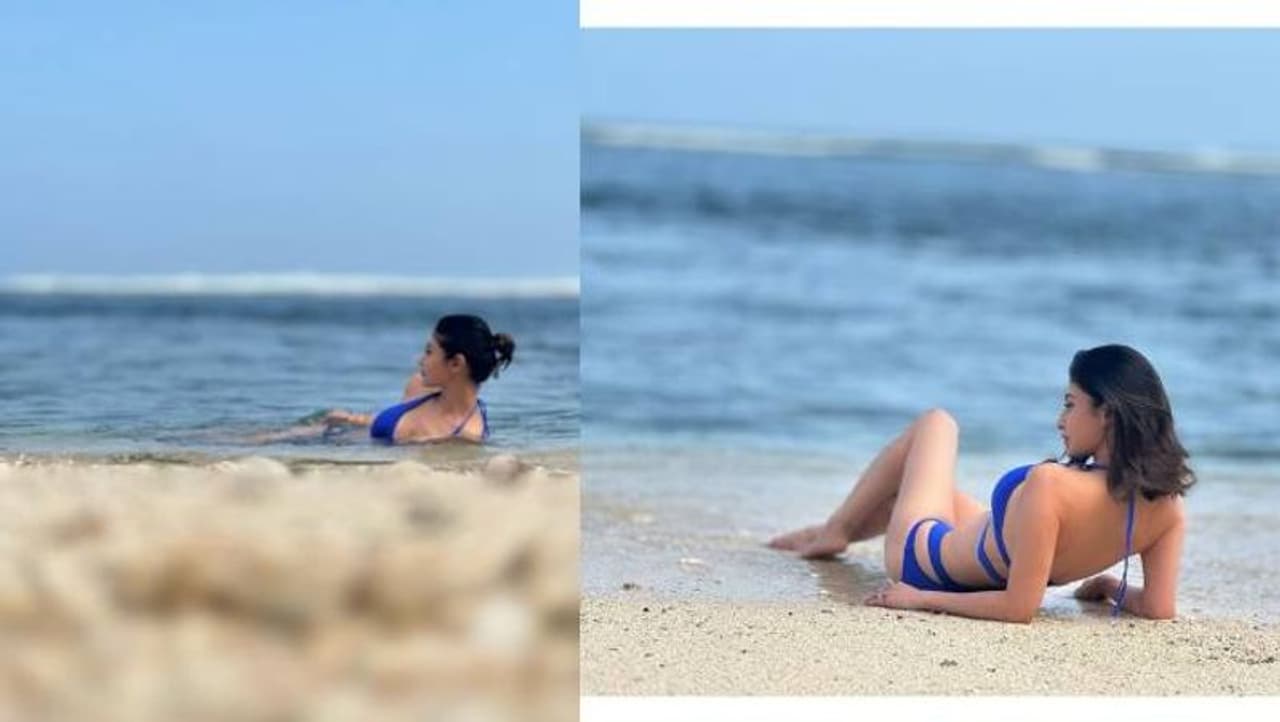 मौनी राय का हॉट बीच लुक मौनी राय का हॉट बीच लुक